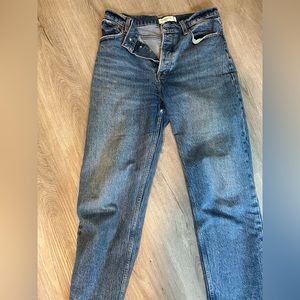 Abercrombie and Fitch The Dad High Rise Jean